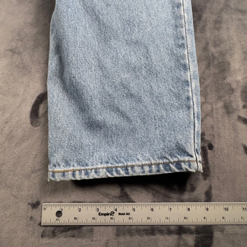 Levi's 560 Relaxed Fit Jeans Mens 42x30 Light Wash Denim Tapered Leg